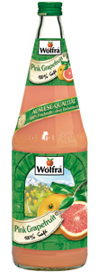 Wolfra Pink Grapefruit 6 x 1 Liter (Glas)